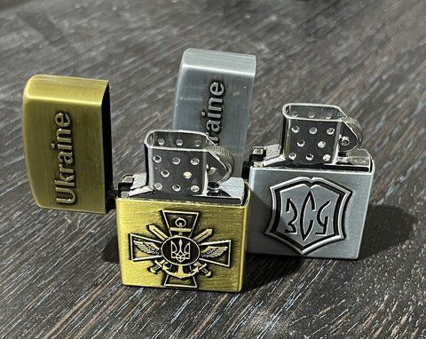 Запальничка подарункова у стилі Zippo сувенірна газова LIGHT-003 фото